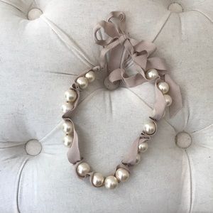 J.Crew Large Pearl Necklace